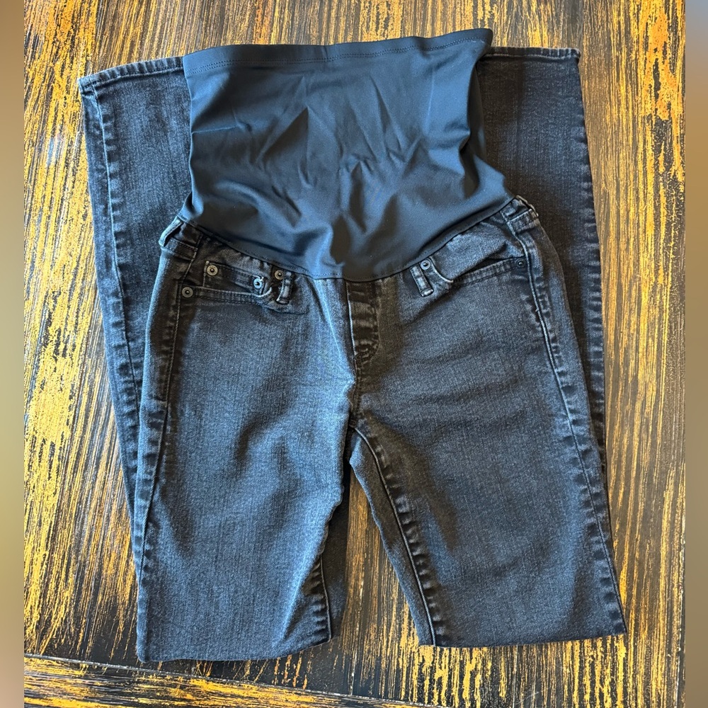 GAP Black Denim Maternity Jeans - Women's Size 25 - Picture 3 of 3